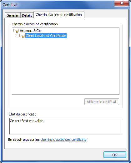 Lien Entre Certificats